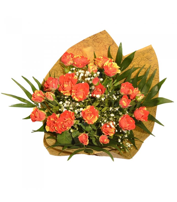 Buchet trandafiri marunti tross