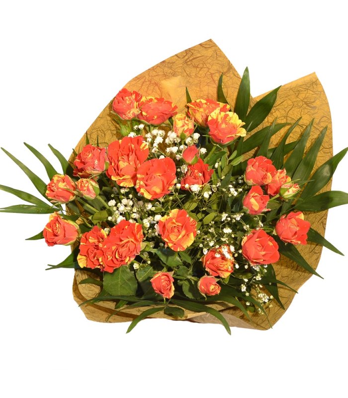 Buchet trandafiri marunti tross