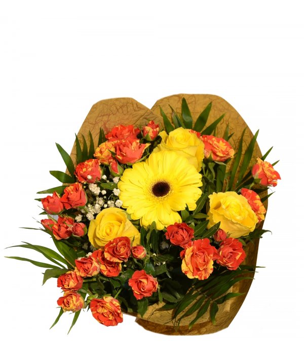 Buchet mixt tross si gerbera