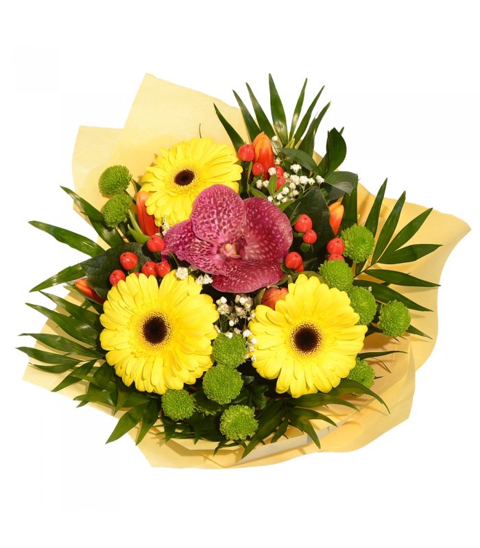 Buchet mixt gerbera
