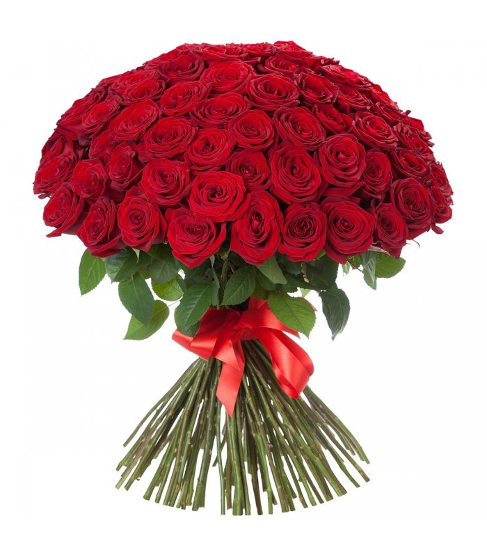 Buchet 101 trandafiri rosii Passion