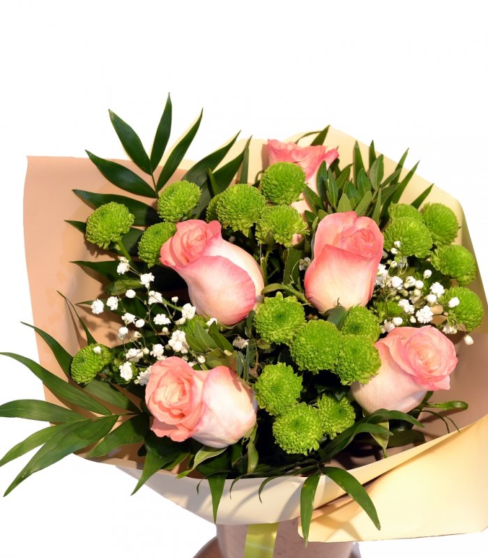 Buchet mixt trandafiri 5 fire